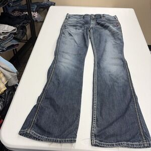 Silver Jeans Women's Size W30/L33 Twisted Bootcut Distressed Jeans
